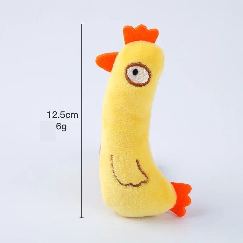1pcs pet bite toy Pet toy Dog plush toy Pet Fun cute pet supplies Cat interactive chewy cartoon companion teething toy