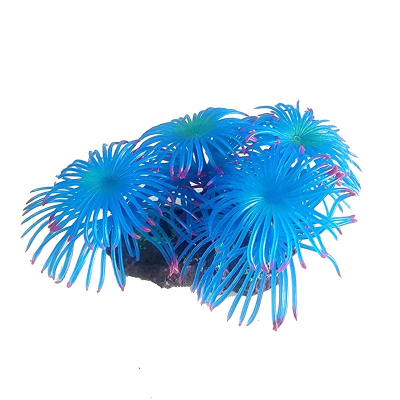 Artificial Underwater Coral Aquarium Fish Tank Simulation Decoration Aquarium Backgrounds Plants Water Grass Decora Beautiful