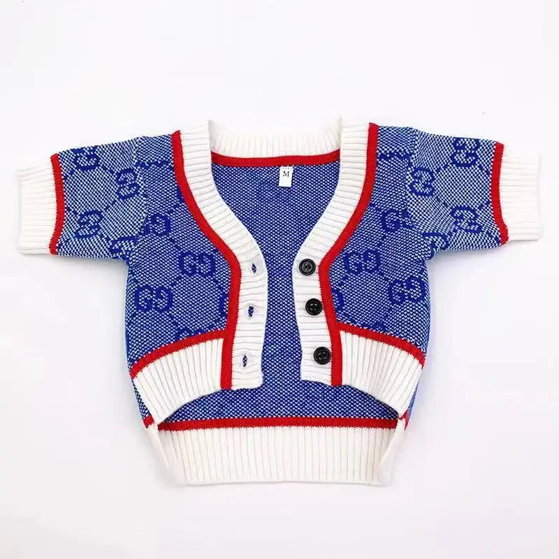 The New Dog Sweater Pet Clothes Parent-child Wear Autumn and Winter Leisure Seven Sizes