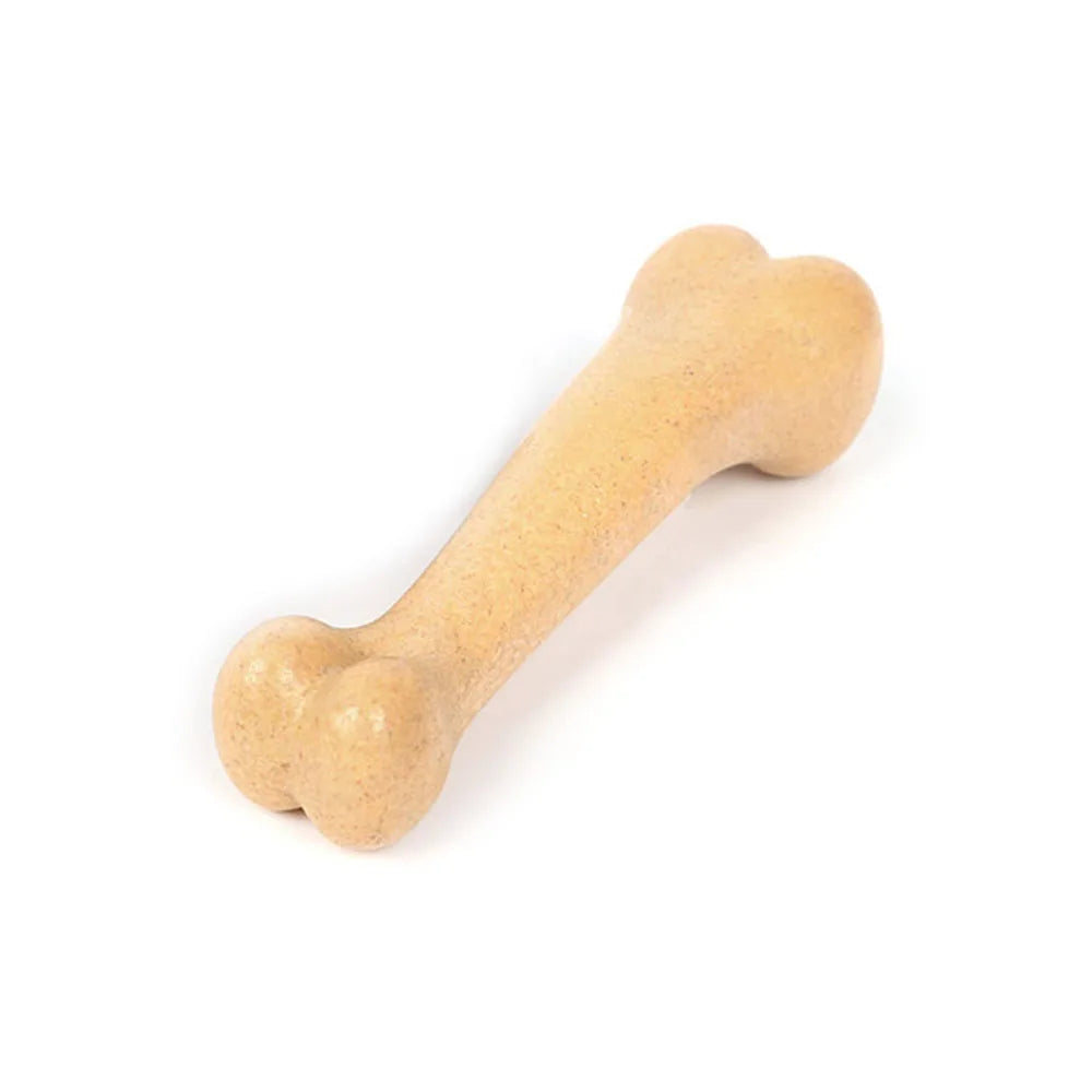 Indestructible Dog Chew Toys for Aggressive Chewers Real Beef Flavor Durable Dog Teething Chew Toy Bone for Large Small Puppies
