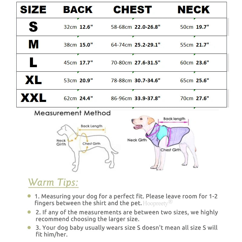 Italian Greyhound Hound Whippet Clothes Winter Turtleneck Dog Coat Thicken Padded Down Puffer Jacket for Medium Large Dogs