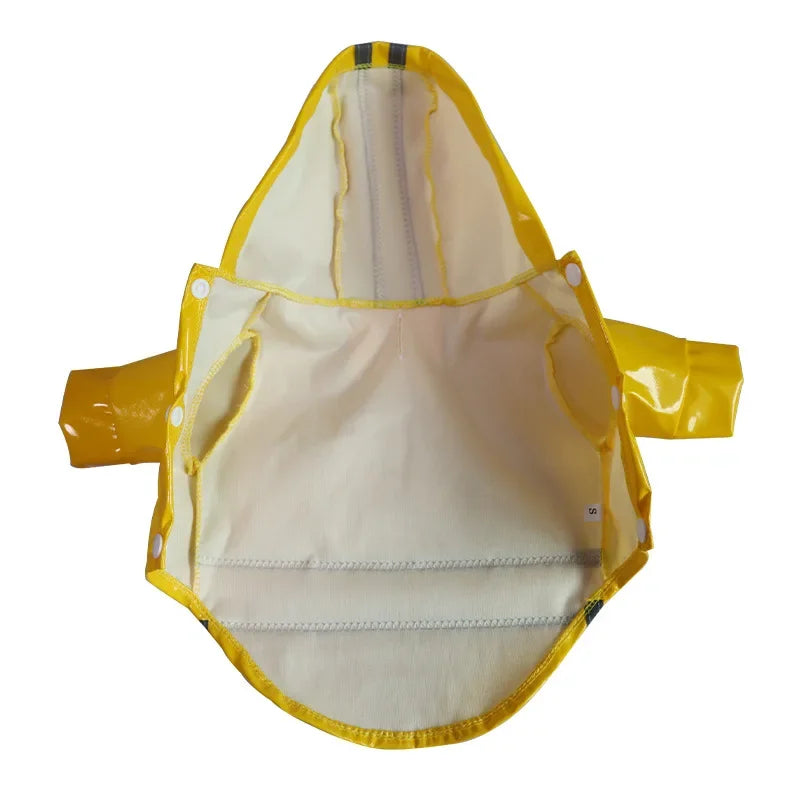 Dog Coat Waterproof PU Dog Raincoat for Small Dogs Cats Reflective Puppy Raincape Chihuahua Yorkies Pet Poncho dog raincoat