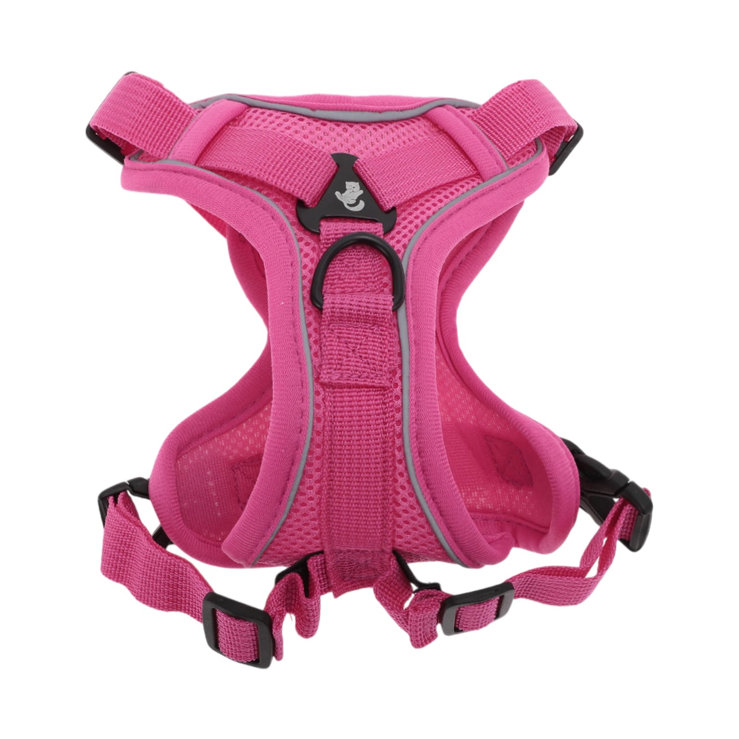 UXCELL Cat Harness and Leash Set Adjustable Vest with Reflective Strips Escape Proof for Cat and Small Dog Outdoor Hiking