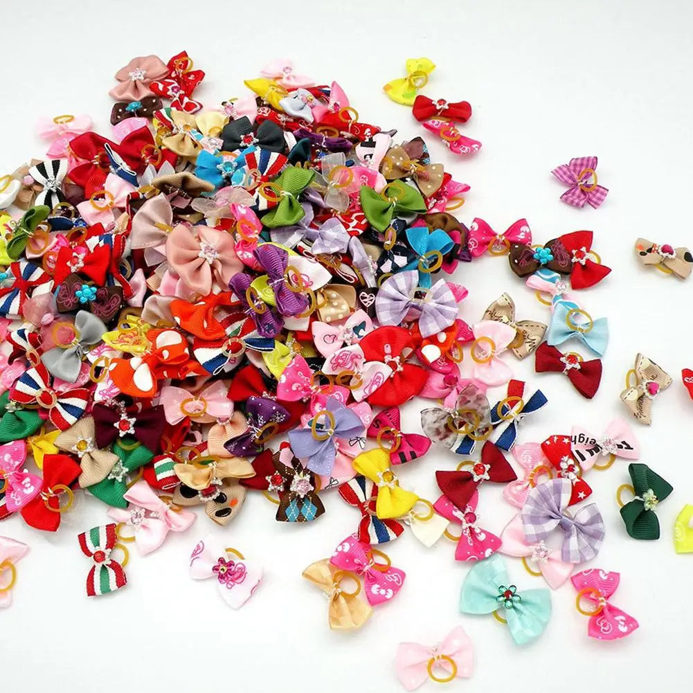 Pet Hair Accessories Bow Headdress Headband Cat Accessories Creative Princess Style Headdress Dress Up Dog Hair Clip Accessories