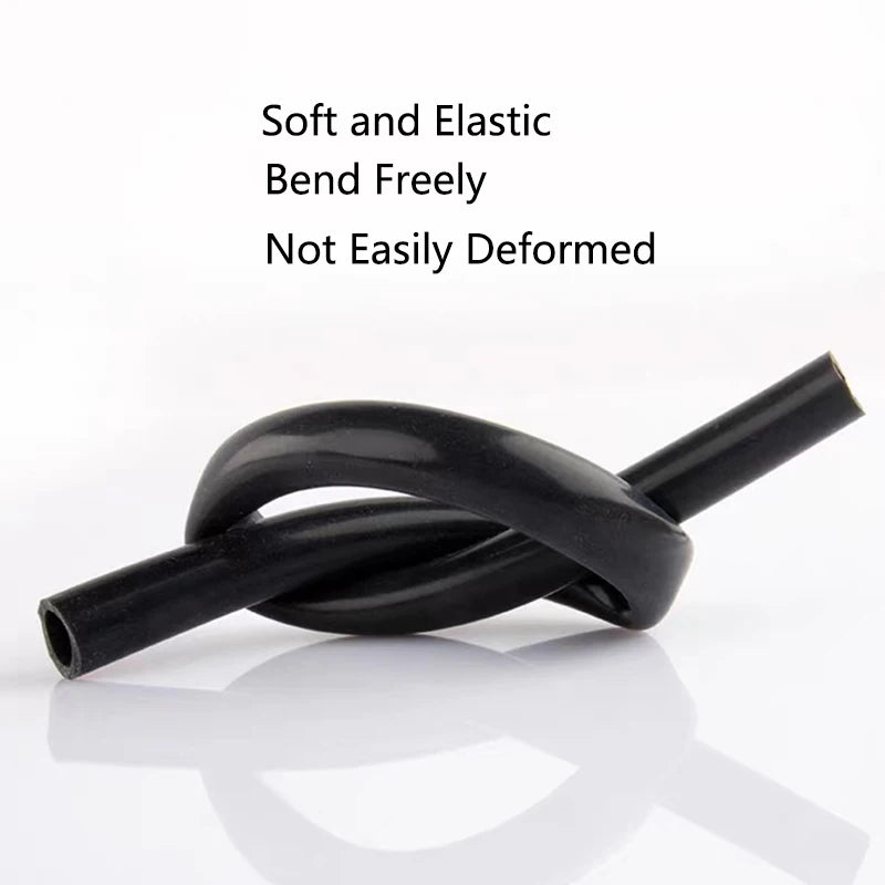 1m/3m/5m/10m/20m Soft Silicone Aquarium Oxygen Pump Hose Air Bubble Stone Aquarium Fish Tank Pond Pump Tube Food Grade Material