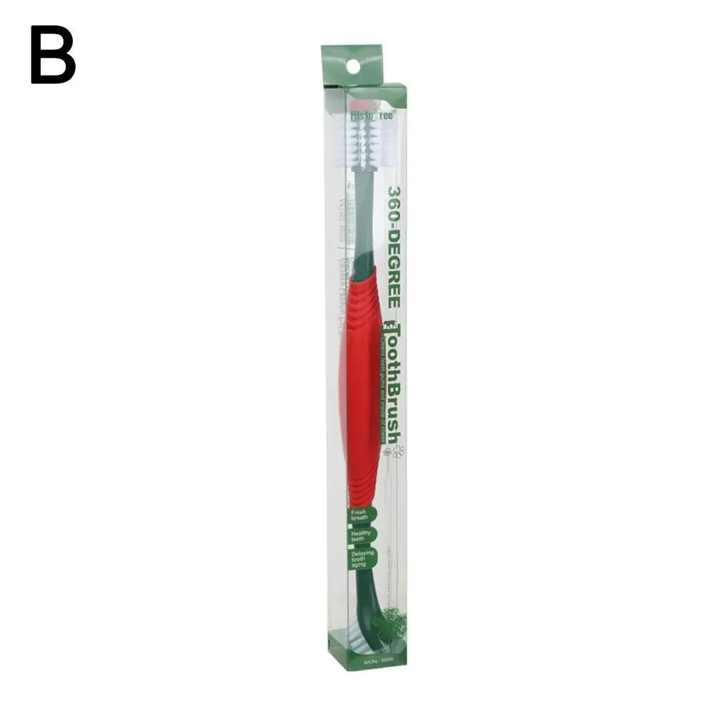 Double Head Pet Toothbrush Cat Dog Pet Cleaning Toothbrush Safe Food Grade Material Non-irritating Soft Hair Maintain Pet Oral H