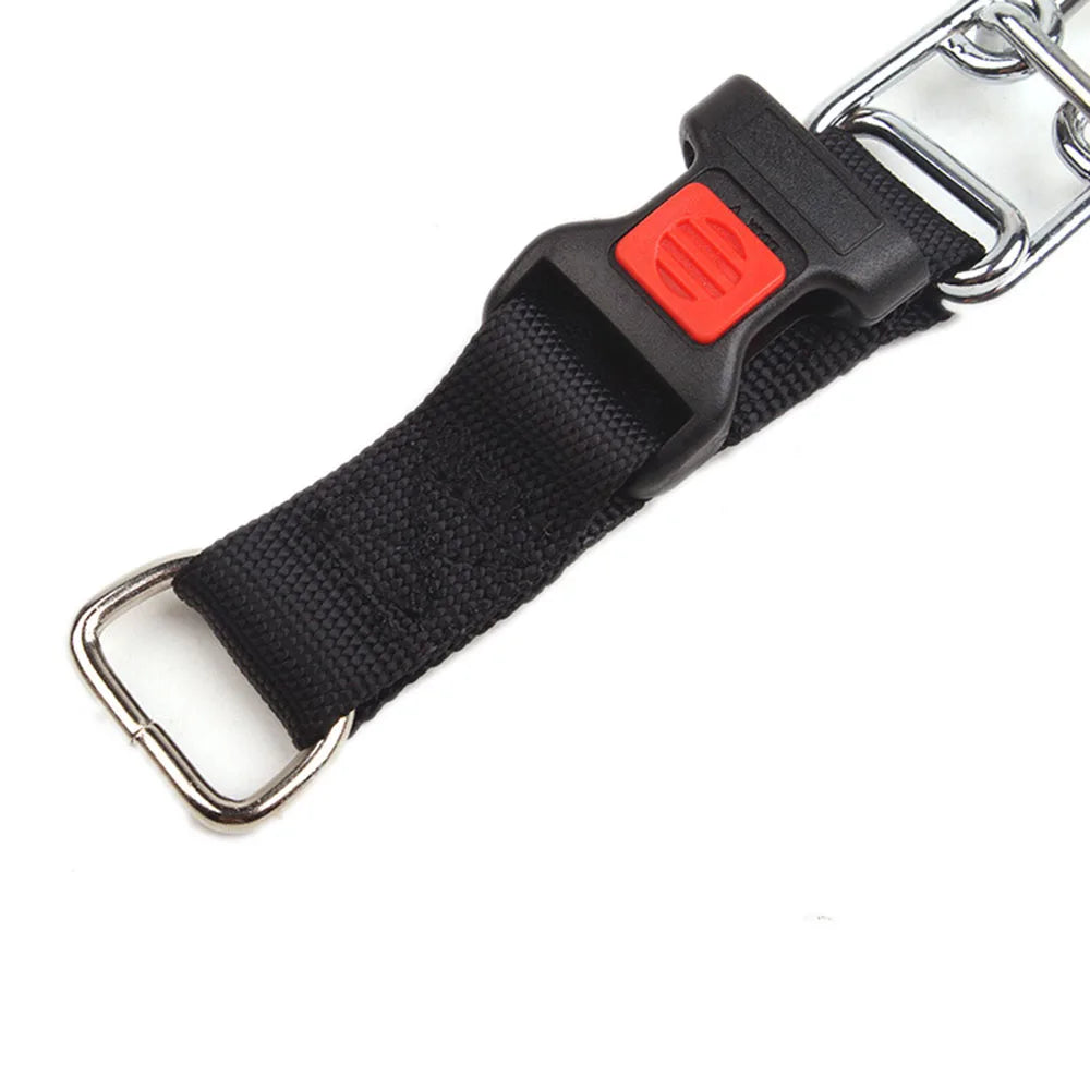 Strong Dog Prong Collar for Dogs Adjustable Detachable Dog Training Collar with Quick Release Buckle for Small Medium Large Dogs