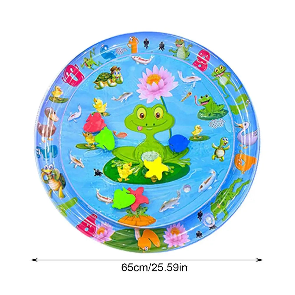 Water Play Mat For Cat Sensory Water Mat Water Sensory Play Mat Cat And Dog Pet Playmat Sea Ocean Theme Sensory Toy Pet Supplies