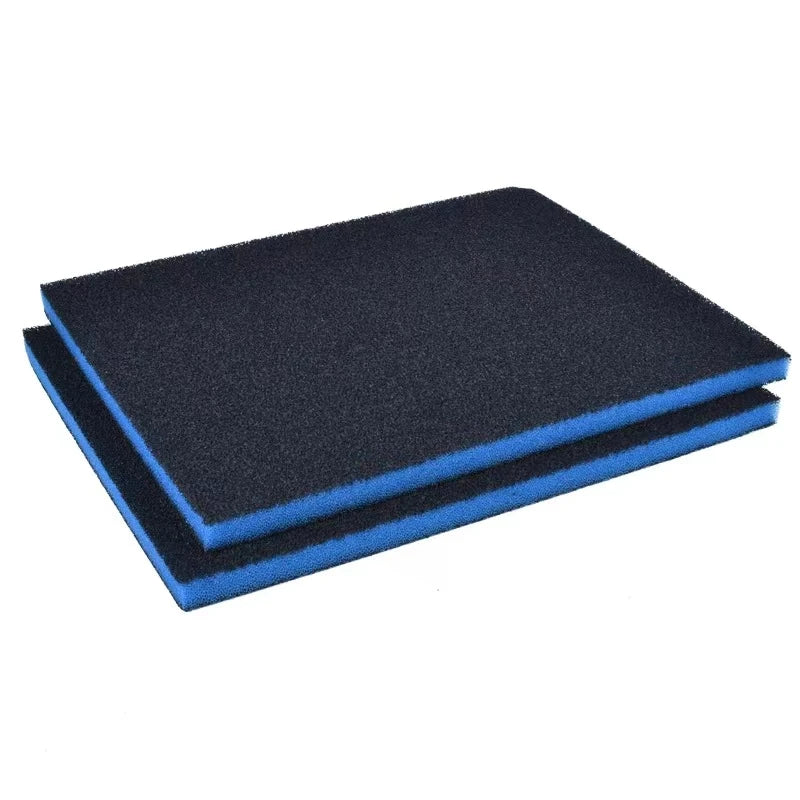 30cmx25cmx2cm Aquarium Activated Carbon Filtration Foam Bio.Sponge Fish Tank Biochemical Filter Sponge Pad Skimmer Sponges New