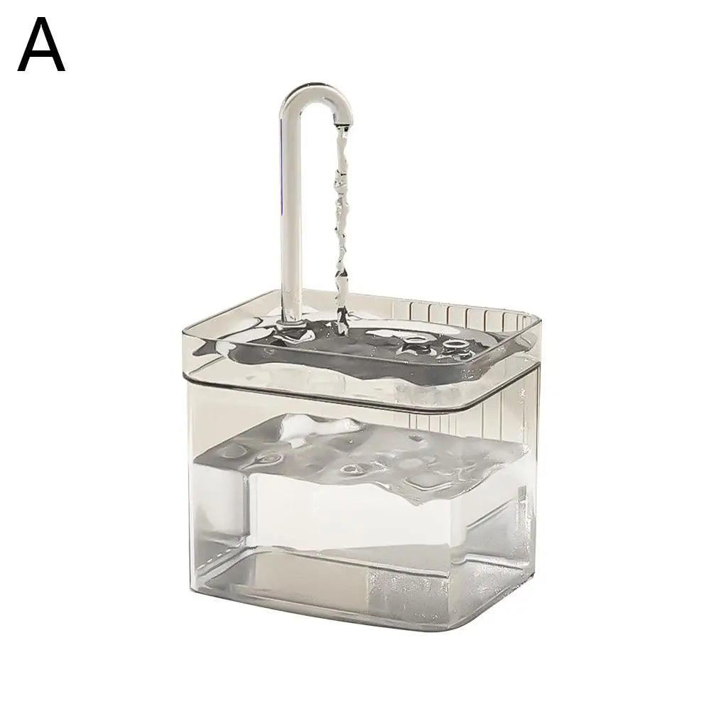 Cat Smart Drinking Fountain Automatic Circulation Large-capacity Water Tank Multiple Filtration Systems Safe And Hygienic USB Ch