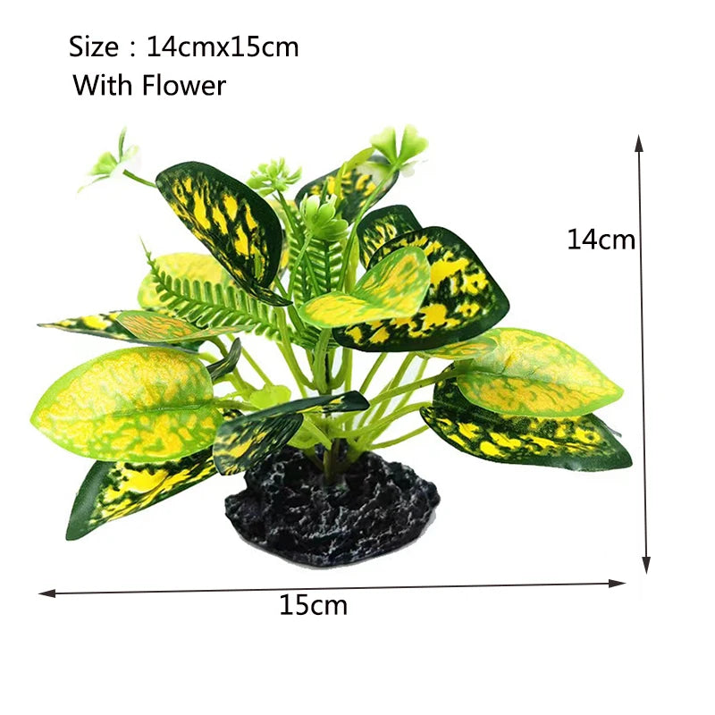 Artificial Underwater Grass Aquarium Fish Tank Simulation Decoration Aquarium Backgrounds Plants Water Grass Accessories Home