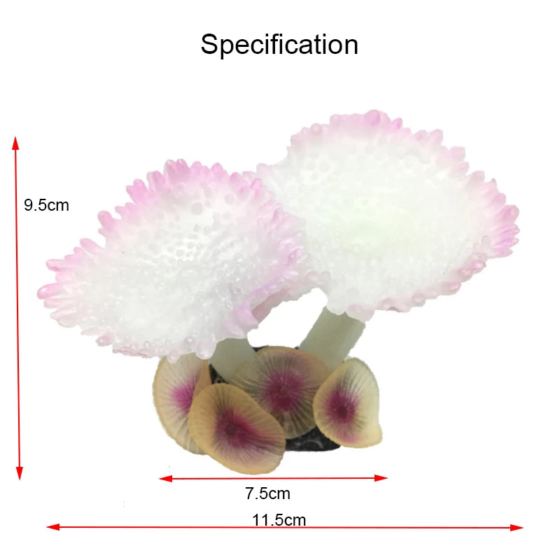 Artificial Underwater Coral Aquarium Fish Tank Simulation Decoration Aquarium Backgrounds Plants Water Grass Accessories Home