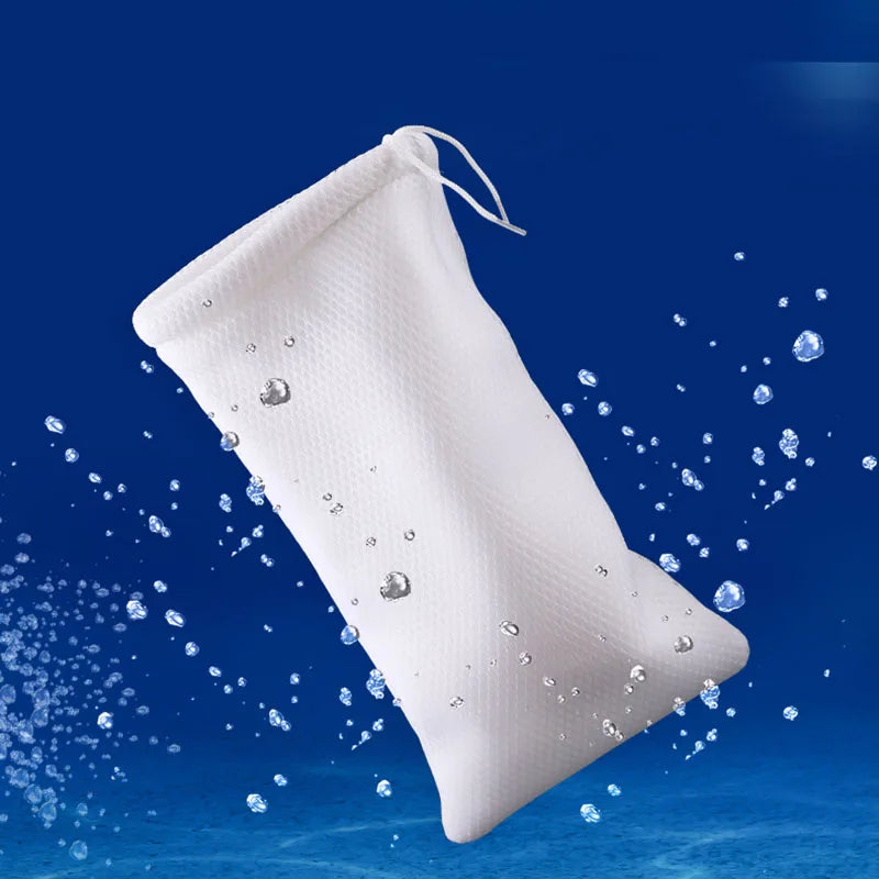 Thicken Encryption Aquarium Filter Bag Reuse Washable Filter Magical Bag Biochemical Biological Filtration Accessories