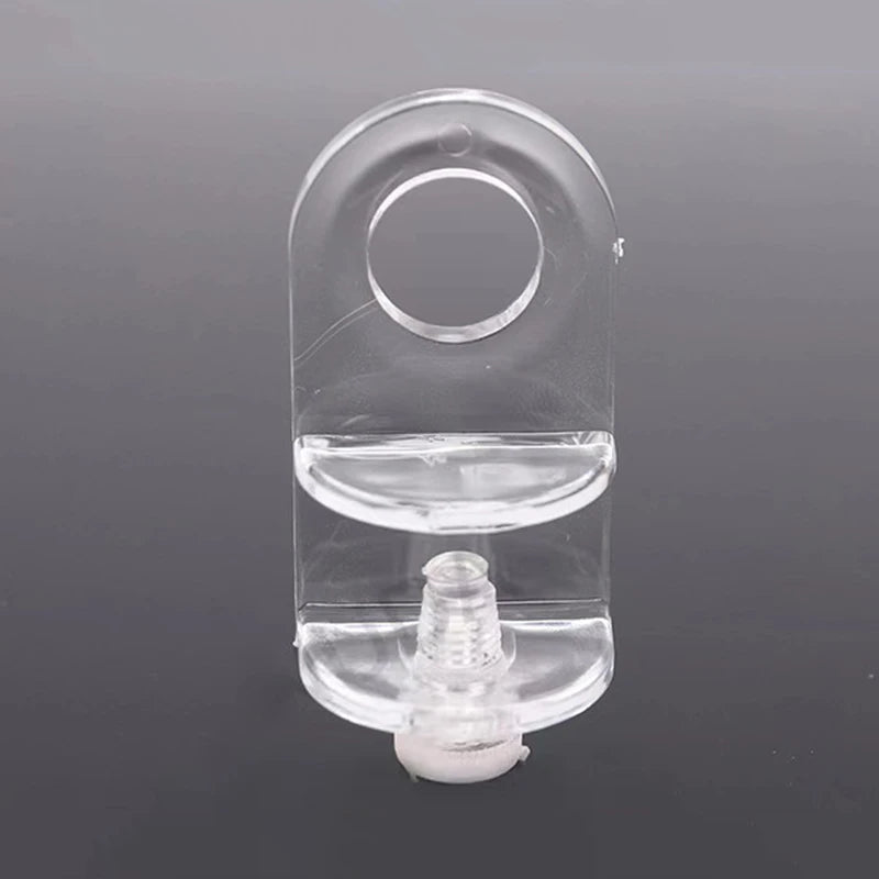Acrylic Aquarium Fish Tank Clips universal Sprinkler Head Bracket Fixing Clip Accessories For Aquarium Floating Ball Bracket