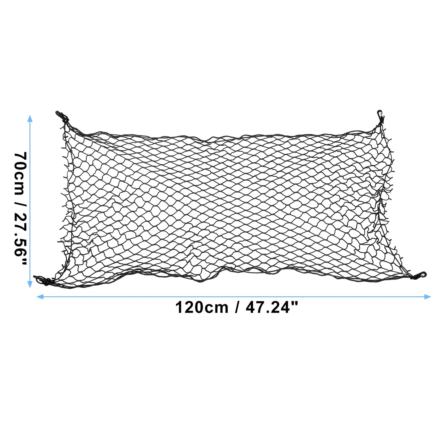 UXCELL Dog Seat Fences Protection Net Safety Storage Bag Pet Mesh Travel Isolation Back Seat Barrier Puppy Car Accessories