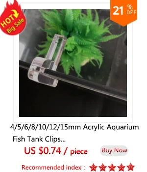 2pcs/set Black White Plastic Divider Sheet Holder Suction Cups for Aquarium Fish Tank Fish Product Pet Products Accessories Hot