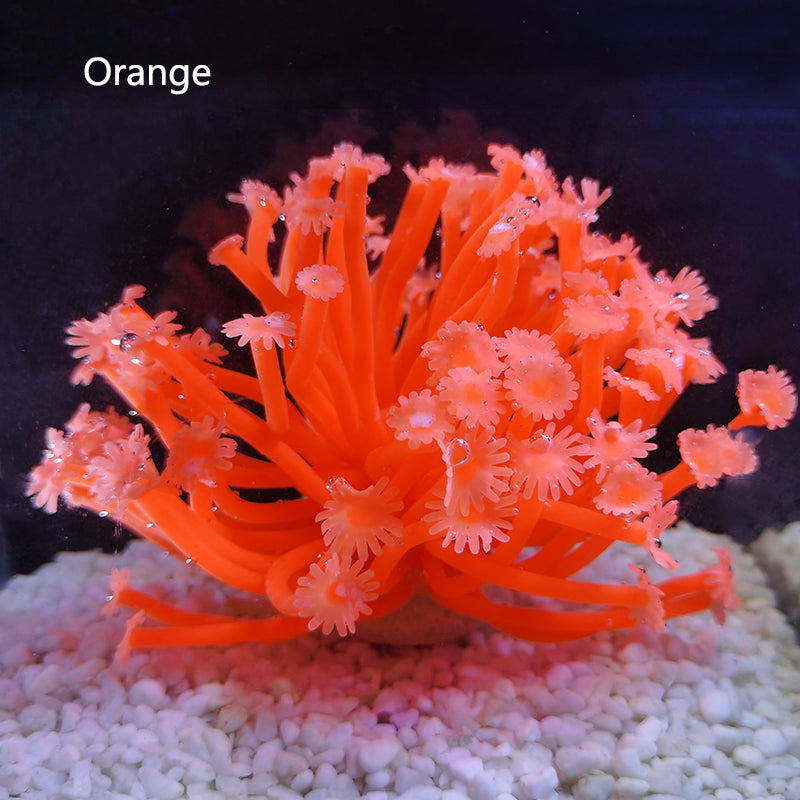 Artificial Coral Aquarium Fish Tank Simulation Soft Coral Decoration Aquarium Landscape Water Grass Ornament Aquarius Plants New