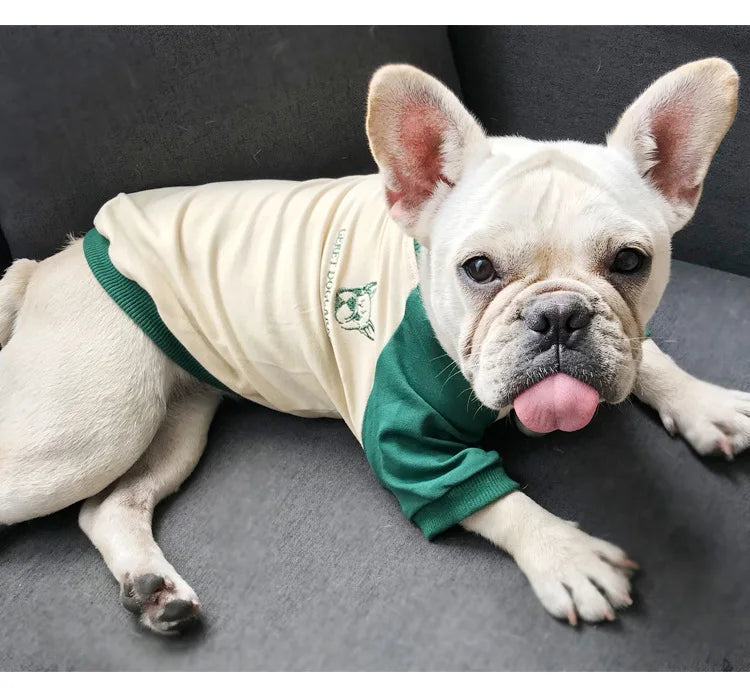 2022 Spring and Autumn New Style Pet Parent-child Clothing Bichon Cat Clothes Embroidered Dog Costumes
