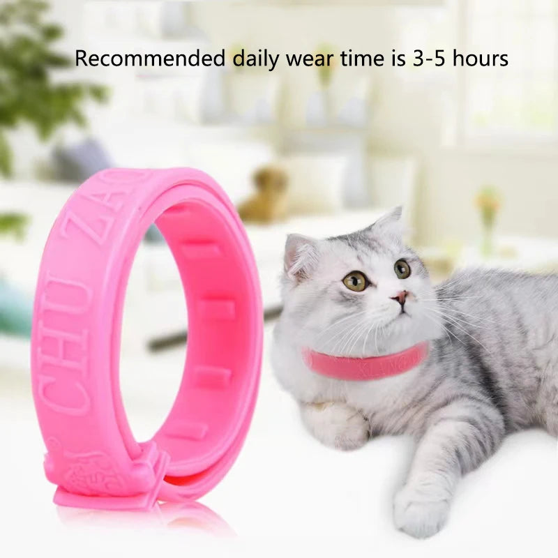 Summer Flea Cleaning Tool Adjustable Anti Flea Cat Collar Neck Strap Anti Mite Louse Cootie Pet Collar Cat Supplies