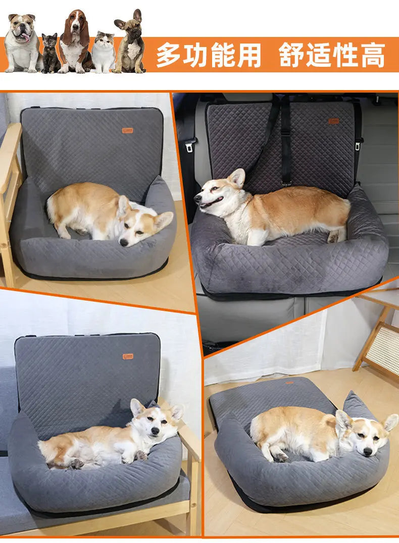 Yut dog car nest pad pet rear nest car cushion seat in the car