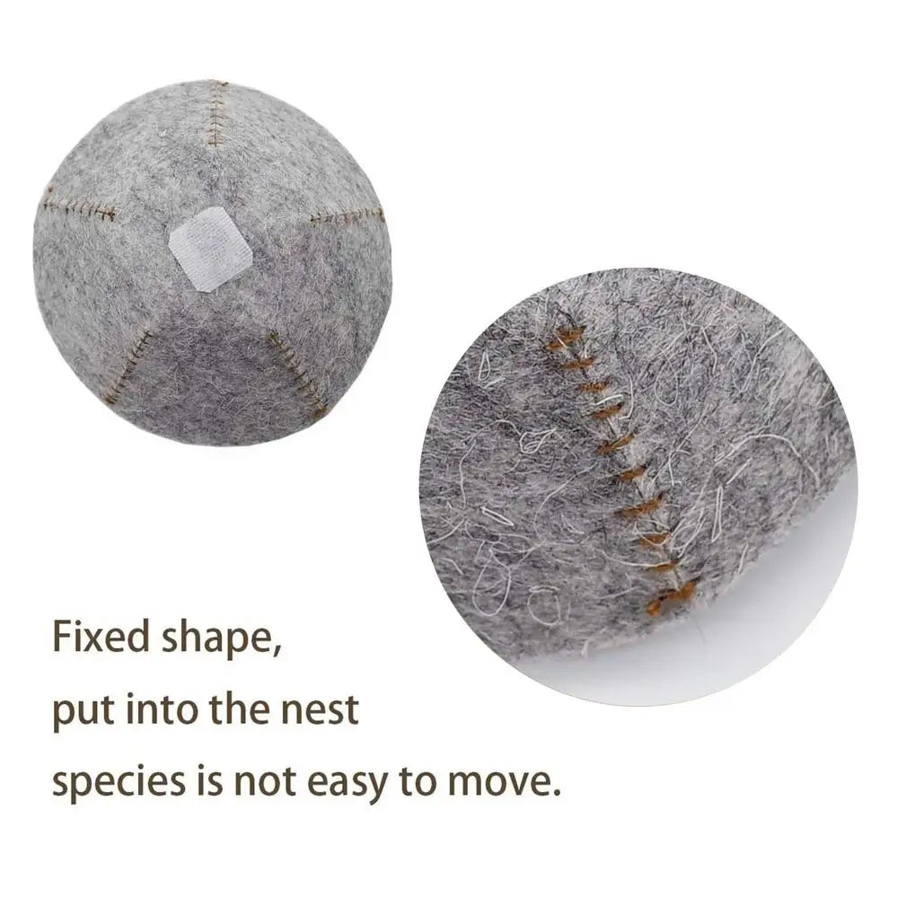 2PCS Canary Finch Bird Nesting Felt Pad Comfortable Bird Nest Sleeping Mat Bird Nest Accessories Dropshipping And Wholesale