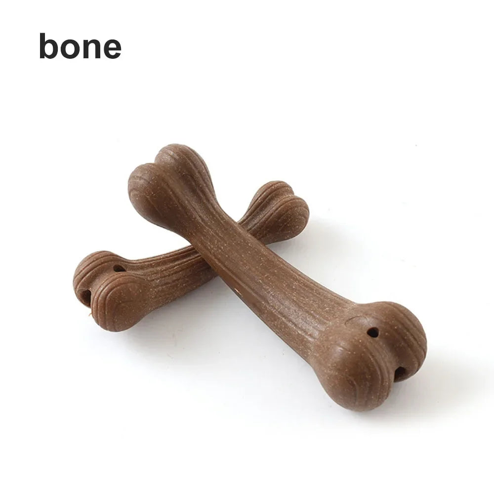 Dog Chew Toys Molar Teeth Clean Stick Strong Durable Bite Resistant Wooden Dog Chew Bone Toy Interactive Puppy Toy Pet Supplies