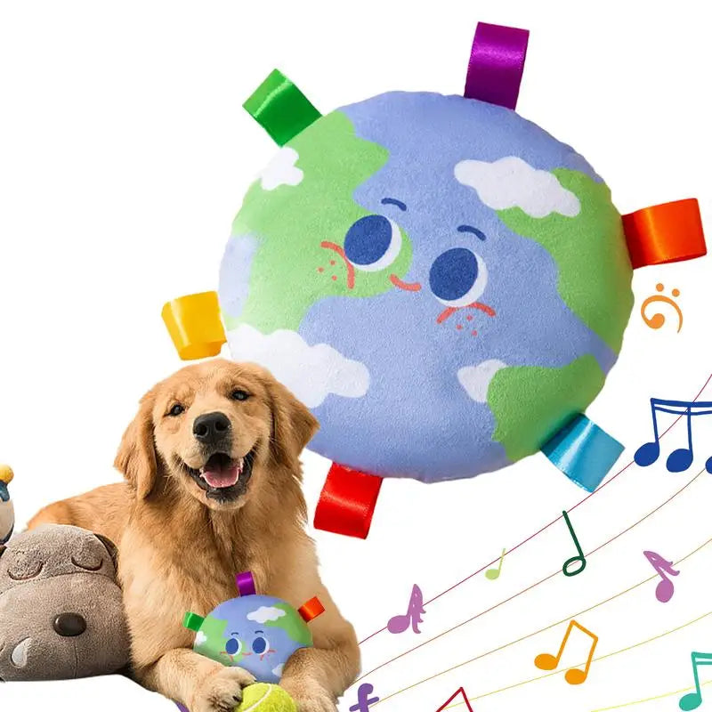 Squeaky Pet Toys Dog Plush Sound Chew Toys Bbiscuit Shape Animal Squeaky Dog Chewing Toy Plush Dog Toys Puppy Chewing Sound Toy