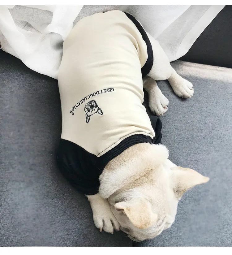 2022 Spring and Autumn New Style Pet Parent-child Clothing Bichon Cat Clothes Embroidered Dog Costumes