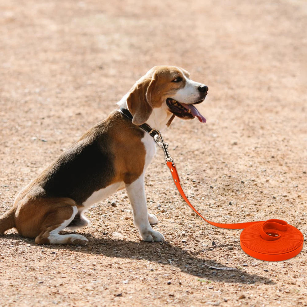 5m10m Waterproof Dog Leash Long Pvc Pet Leashes Easy To Clean Rope for Small Medium Large Big Dogs Walking Traning Lead