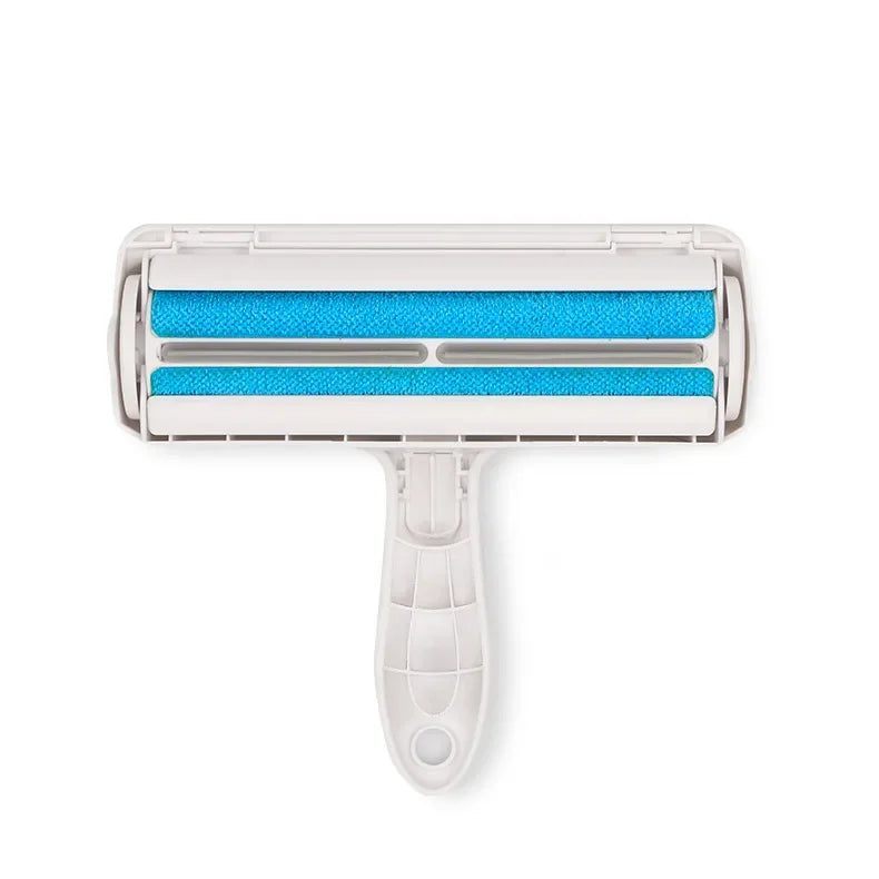 Pet Fur & Lint Roller With Self-Cleaning Base