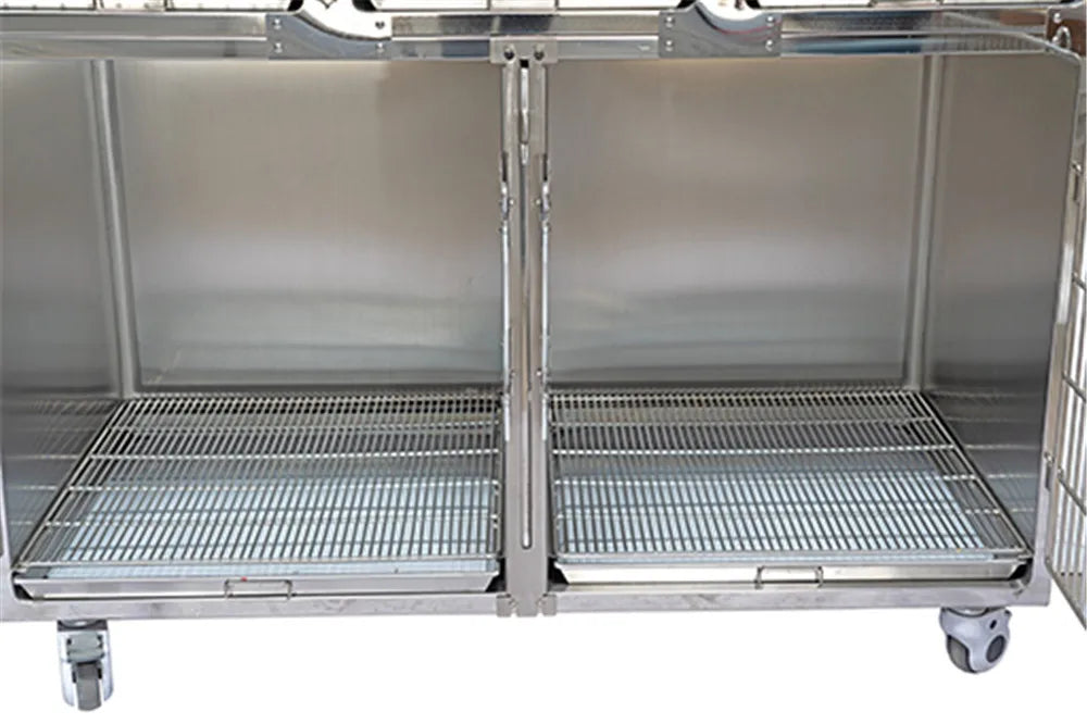 good price vet clinic veterinary Five parts of dog cat cage bank modular cage banks