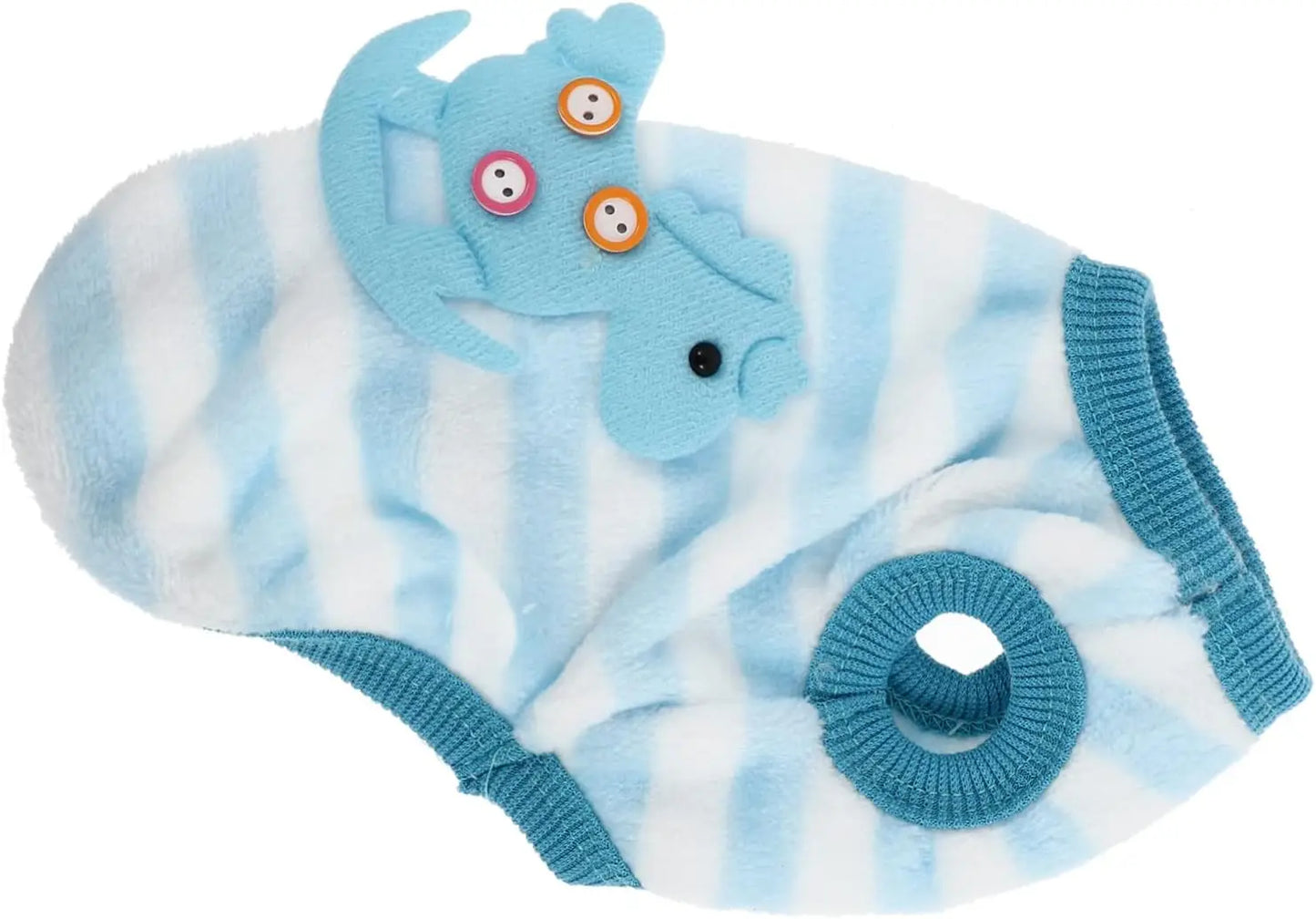 Cartoon Puppy Clothes Winter Warm Flannel Dog Vest Cat Bunny Chihuahua Sweater Cute Soft Mini Pet Apparel for Pig Rabbit Ferret