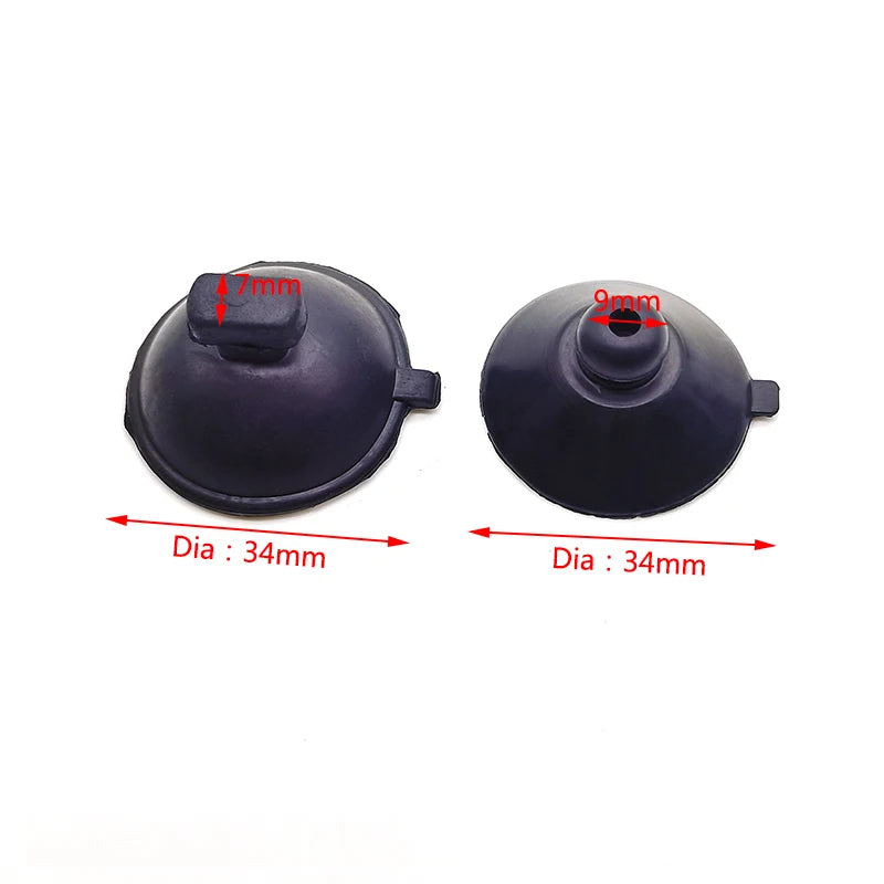 10Pcs/lot Black Aquarium Suction Cup Filter Air Pump Water Pump Holder Sucker for Fish Tank Pump Suction Cups For Glass Surface