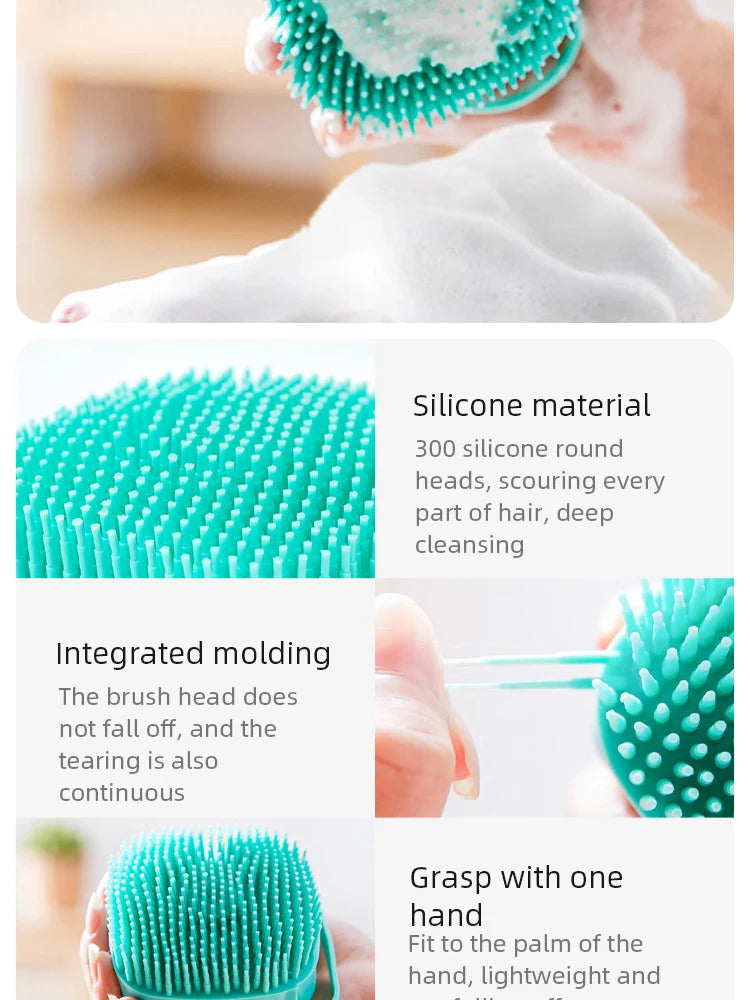 Bathroom Puppy Big Dog Cat Bath Massage Gloves Brush Soft Safety Silicone Pet Accessories for Dogs Cats Tools Mascotas Products