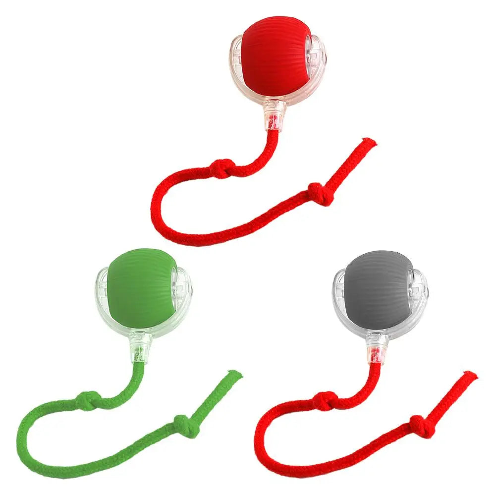 New High-end Cat Rolling Ball Interactive Cat Toy Motion Tail Bird With Teaser Game Pet Chirping Long Toy Kitten Sensor Cat