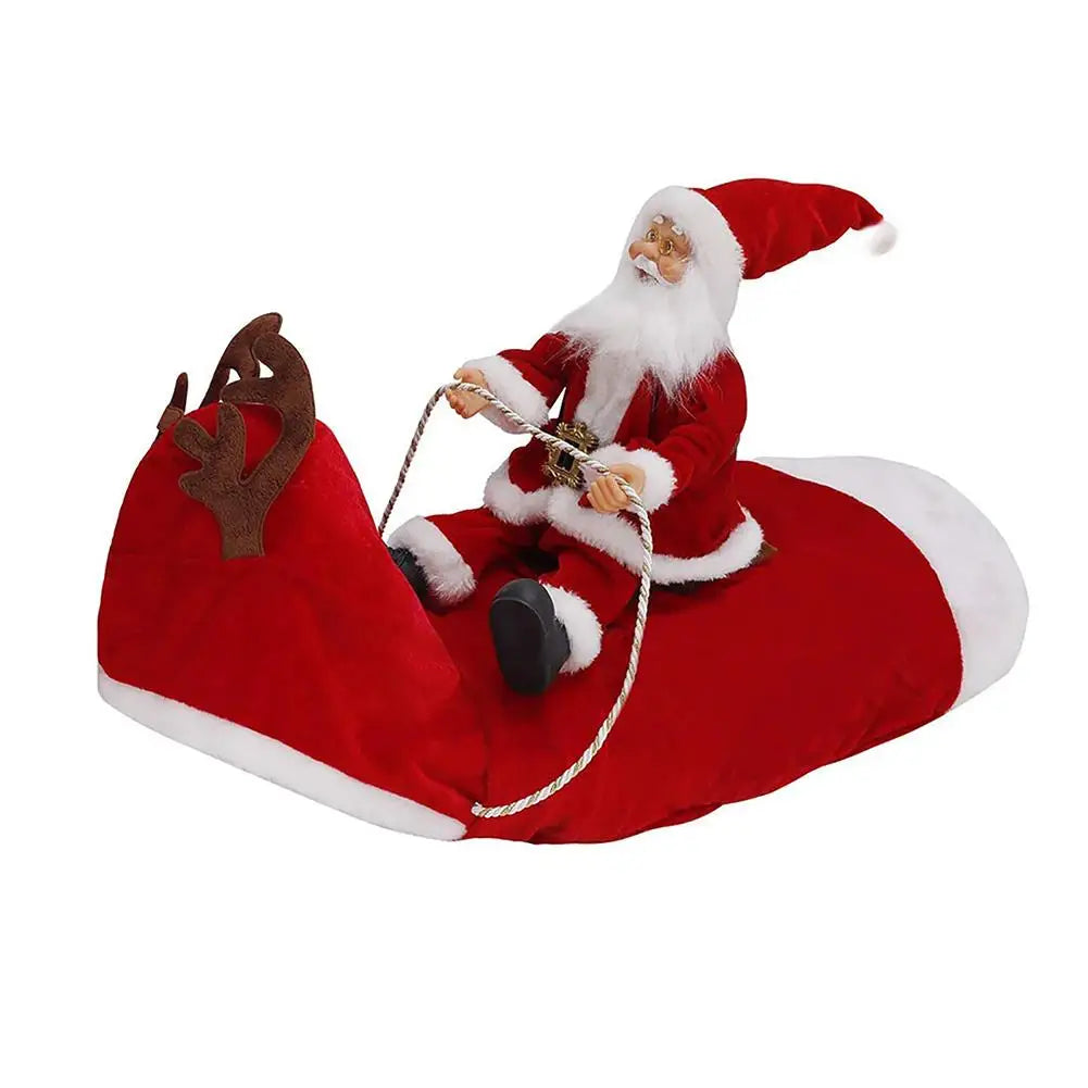 Creative Christmas Pet Clothes Old Man Riding Costume Christmas Atmosphere Funny Supplies Cats And Dogs Pet Winter Clothes