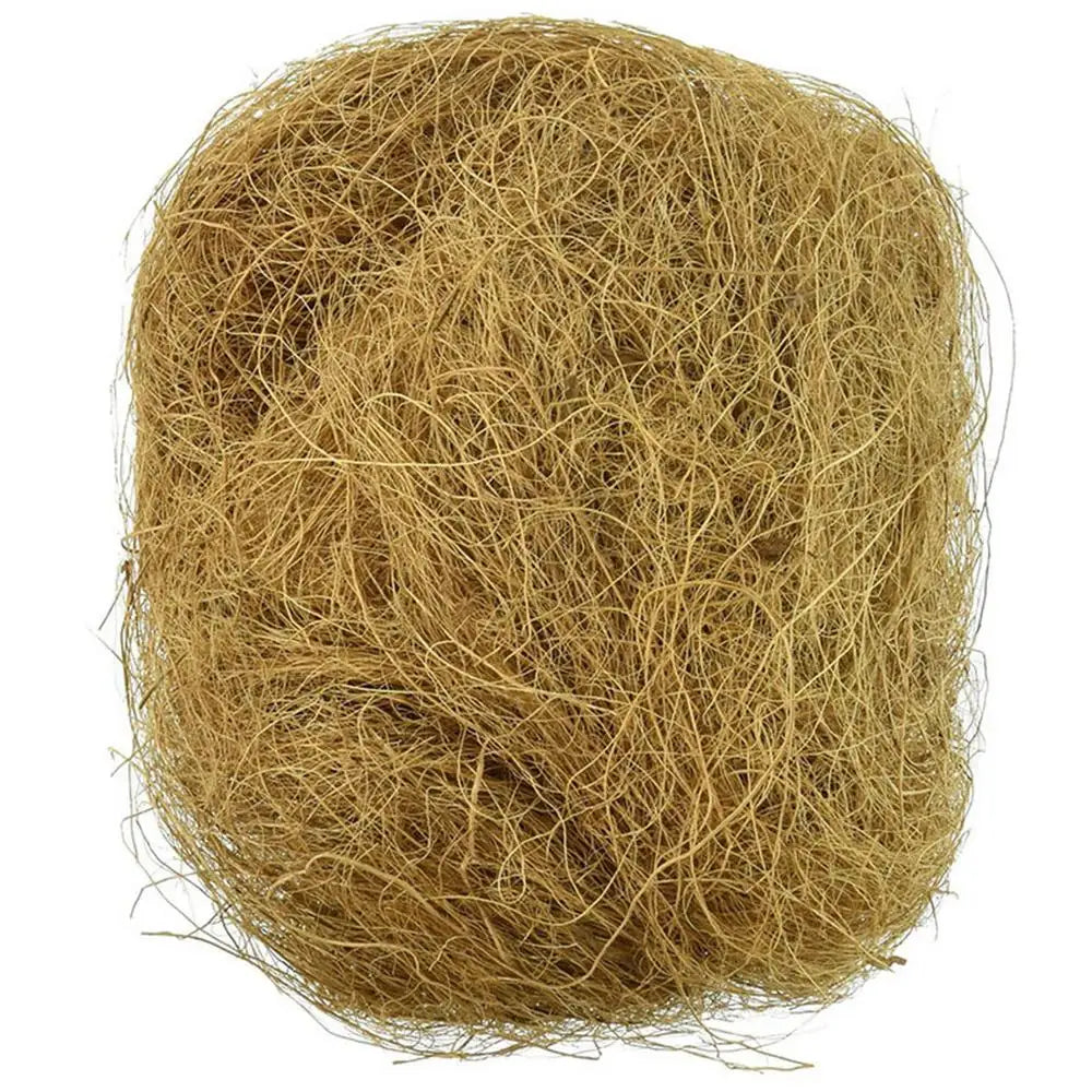 100g Bird Nesting Material Multipurpose Natural Coconut Fiber Nest Making Supply For Birds Hen Small Animal Nest Making Stuff