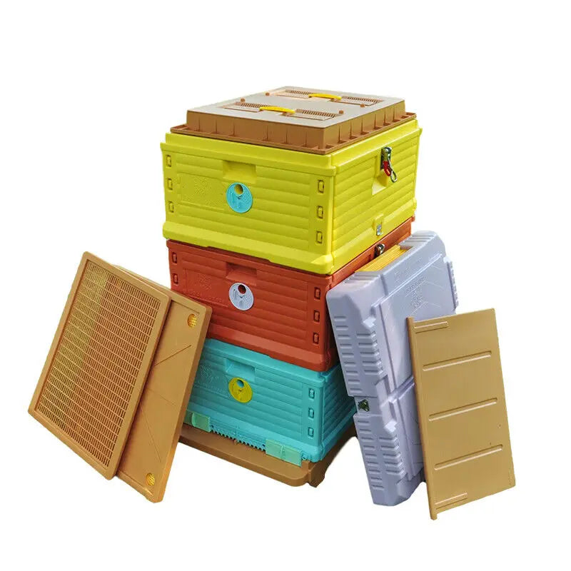 Unique 3-Layer Langstroth Bee Hive Boxes Bee Hives Beehive PVC Beekeeping Hives