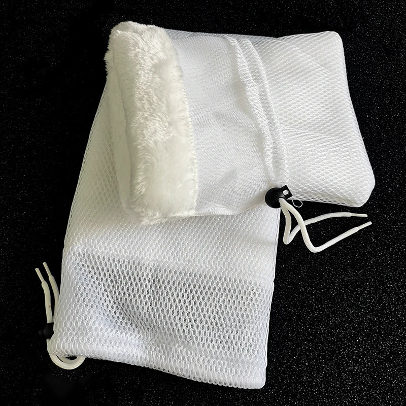 Thickening Encryption Aquarium Filter Reuse Wash Filter Magical Blanket Bag Pad Biochemical Biological Filtration Clean for Fish