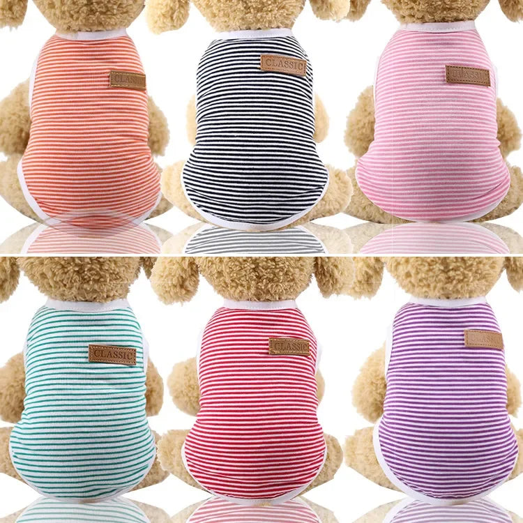 2023 Hot Cute spring summer Dog Clothes Printed Camouflage Mesh Dog Vest For Small Medium Dogs Coat Jacket Puppy Costume Vest