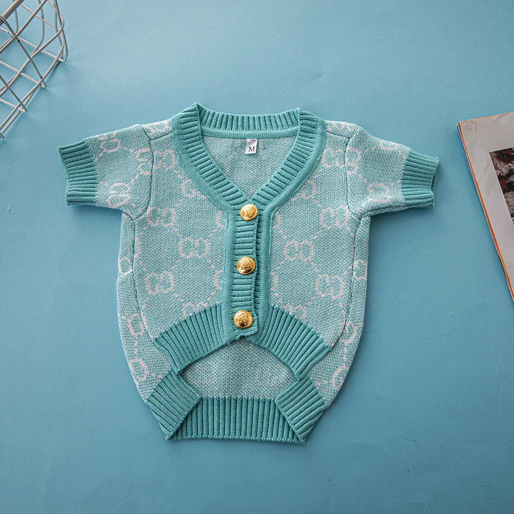 The New Dog Sweater Pet Clothes Parent-child Wear Autumn and Winter Leisure Seven Sizes