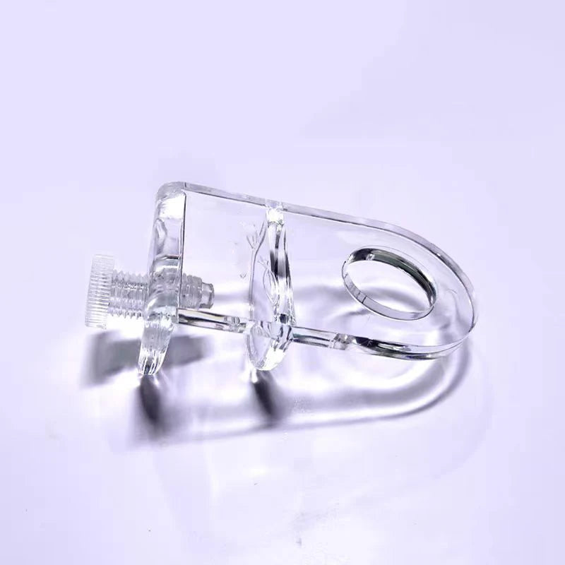 Acrylic Aquarium Fish Tank Clips universal Sprinkler Head Bracket Fixing Clip Accessories For Aquarium Floating Ball Bracket