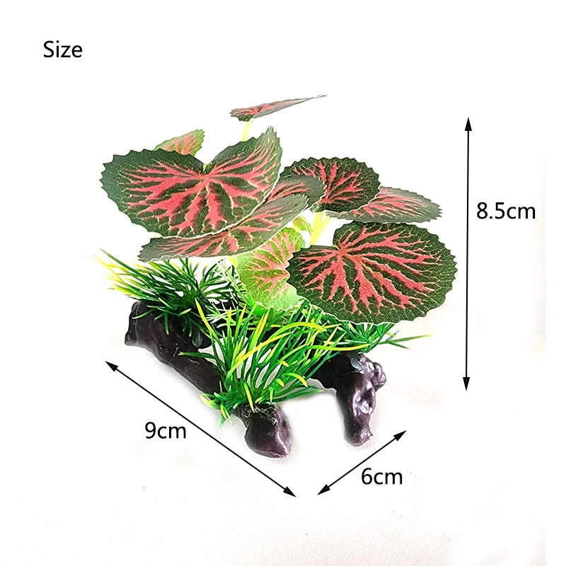 Artificial Underwater Grass Aquarium Fish Tank Simulation Decoration Aquarium Backgrounds Plants Water Grass Accessories Home