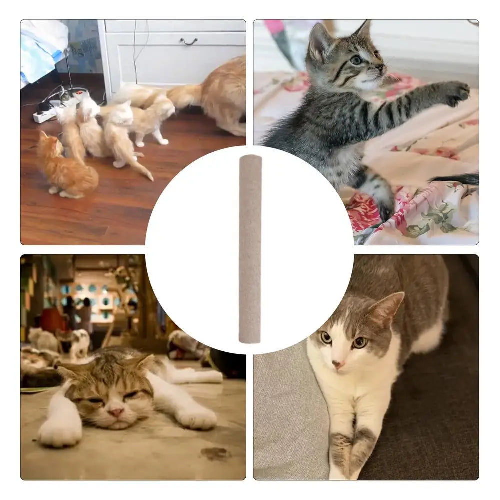 Cat Scratcher Wall Mount Cat Scratching Pad Self-Adhesive Interactive Toys Vertical Scratcher for Small Medium Cats Pets