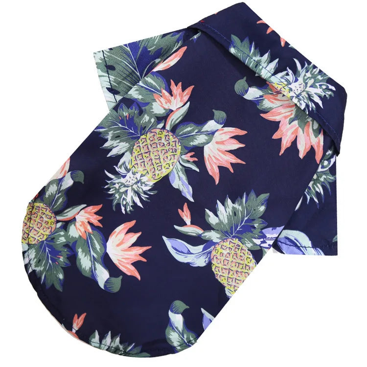 Summer Pet Dog Shirts Clothes Summer Beach Clothes Vest Pet Clothing For Small Large Dog Chihuahua Cat clothes Pets Outfits