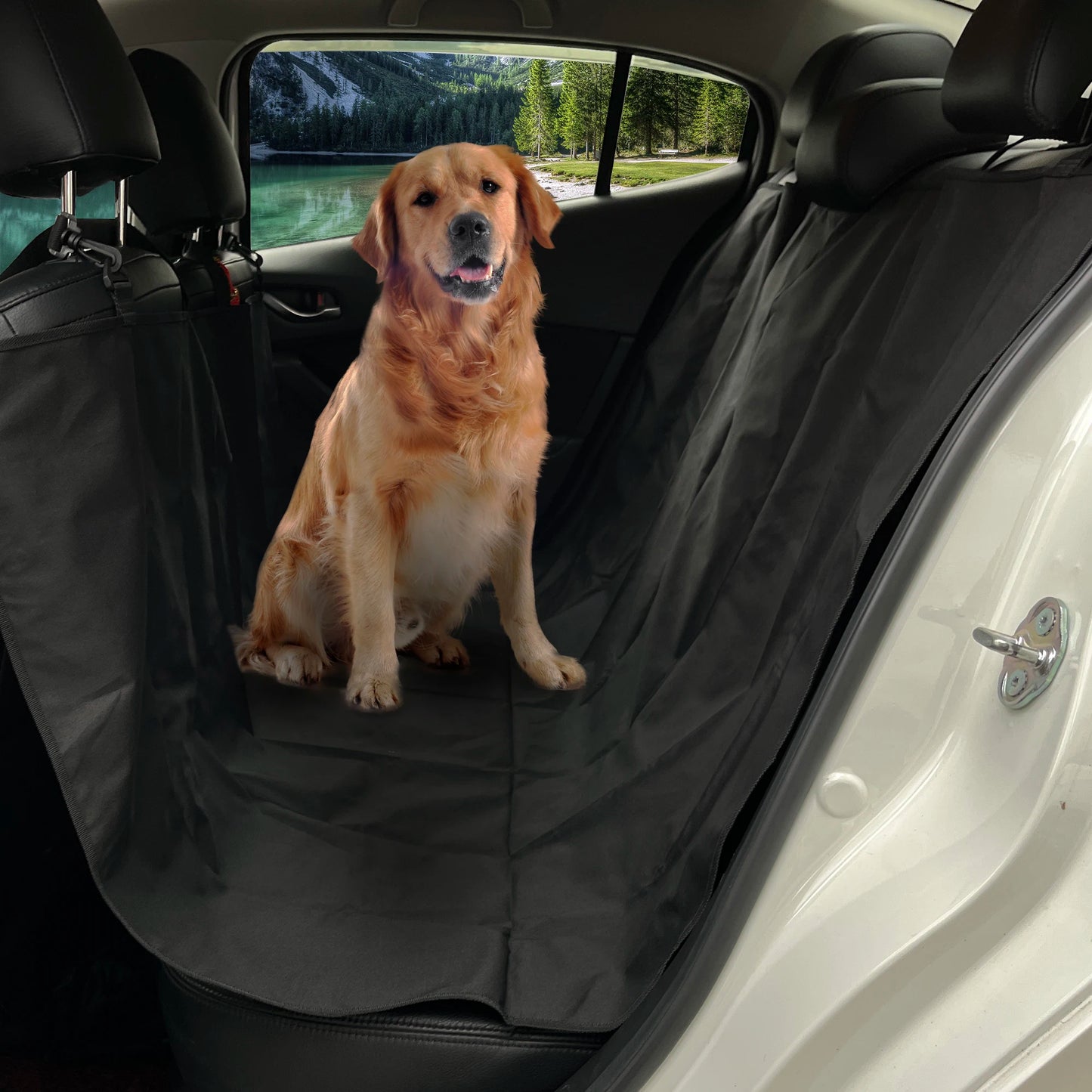 UXCELL Dog Car Rear Seat Cover Cushion Pet Waterproof Rear Seat Mat Protection Pad Cat and Dogs Travel Safety Accessories
