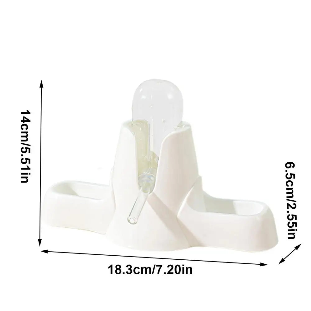 80/60ml Hamster Water Fountain Pet Water Bottle Gerbil Automatic Feeder Feeding Small Pet Water Dispenser Holder Suspension