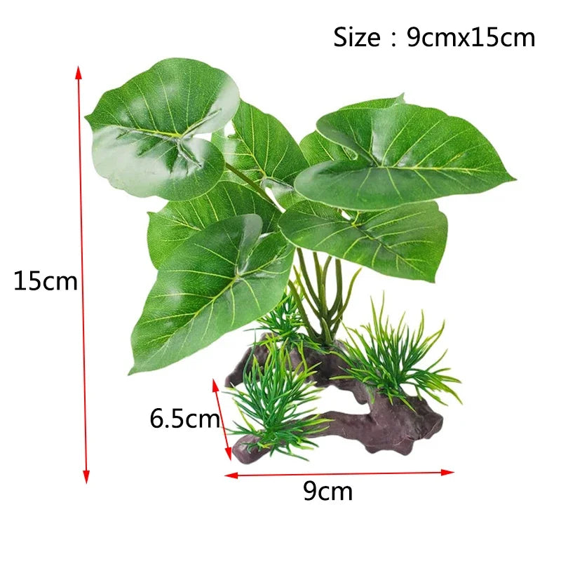 Artificial Underwater Grass Aquarium Fish Tank Simulation Decoration Aquarium Backgrounds Plants Water Grass Accessories Home