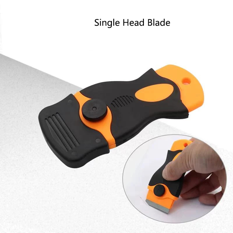 Plastic/Metal Aquarium Algae Remover Scraper for Car Window Vinyl Film Sticker Cleaning Glass Ceramic Dust Dirty Remover Tool