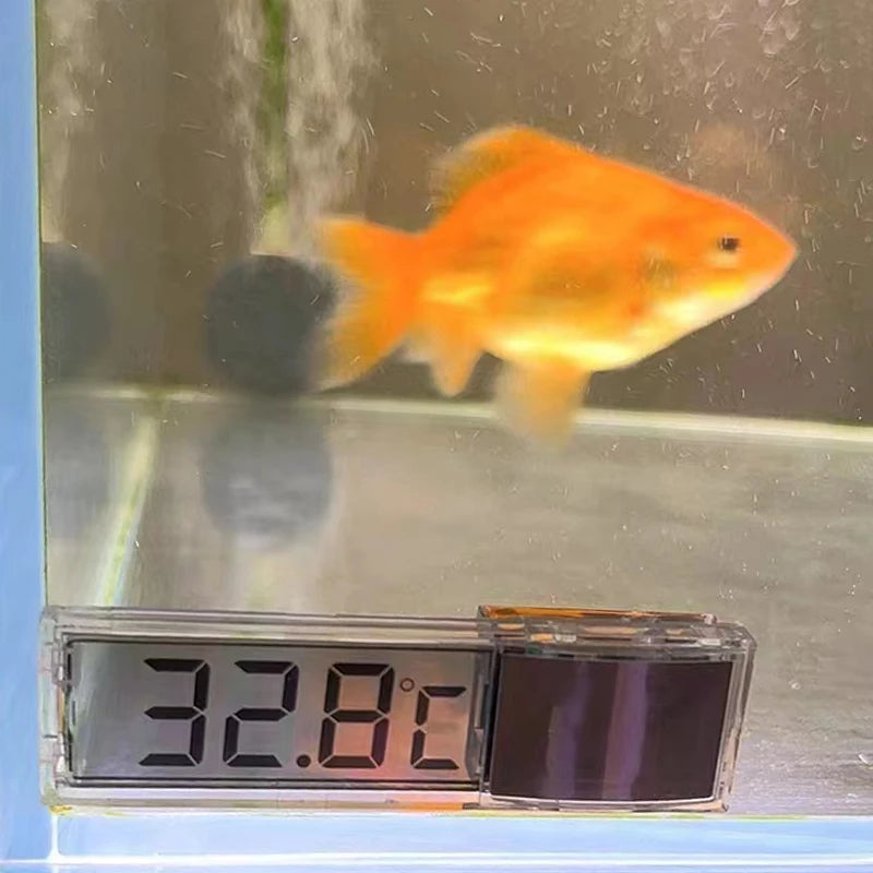 LCD Aquarium Thermometer Digital Electronic Temperature Measurement Fish Tank Temp Meter Aquarium Thermometer Accessories